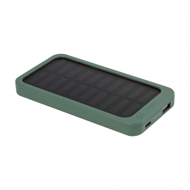 BATTERIE SOLAIRE PUBLICITAIRE 4000 MAH 'ZOLAIR' - vert