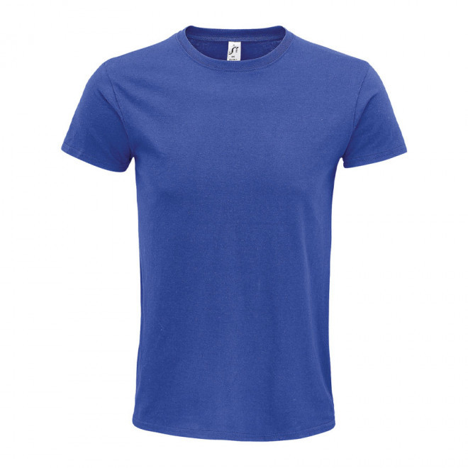 TEE-SHIRT PUBLICITAIRE BIO MIXTE COULEUR 'EPIC' 140 GR/M² - royal