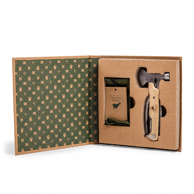 COFFRET OUTIL MULTIFONCTIONS PERSONNALISABLE 'TOULA' - bois