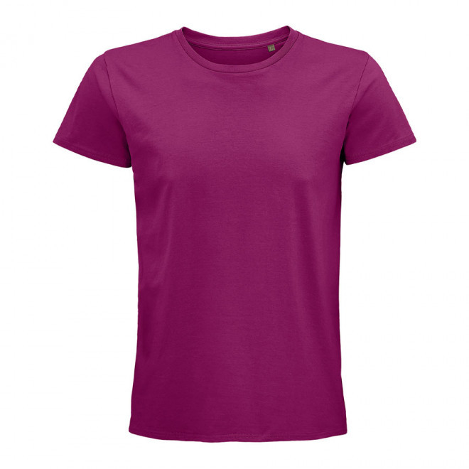 TEE-SHIRT PUBLICITAIRE HOMME BIO COLORE 'PIONEER' 175 GR/M² - fuchsia