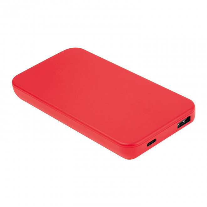 BATTERIE 10000 MAH PERSONNALISABLE 'PIRION' - rouge