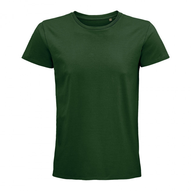 TEE-SHIRT PUBLICITAIRE HOMME BIO COLORE 'PIONEER' 175 GR/M² - vert bouteille
