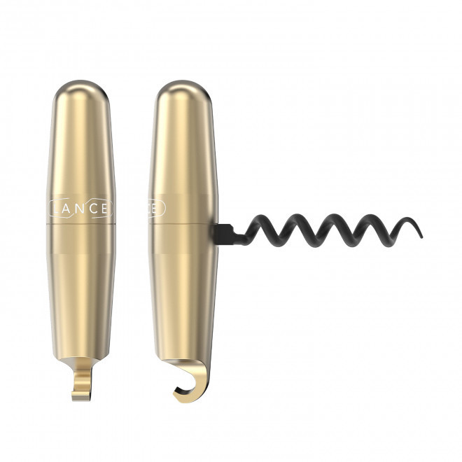 TIRE-BOUCHON PERSONNALISÉ DÉCAPSULEUR LANCE® 'ELIX' - champagne
