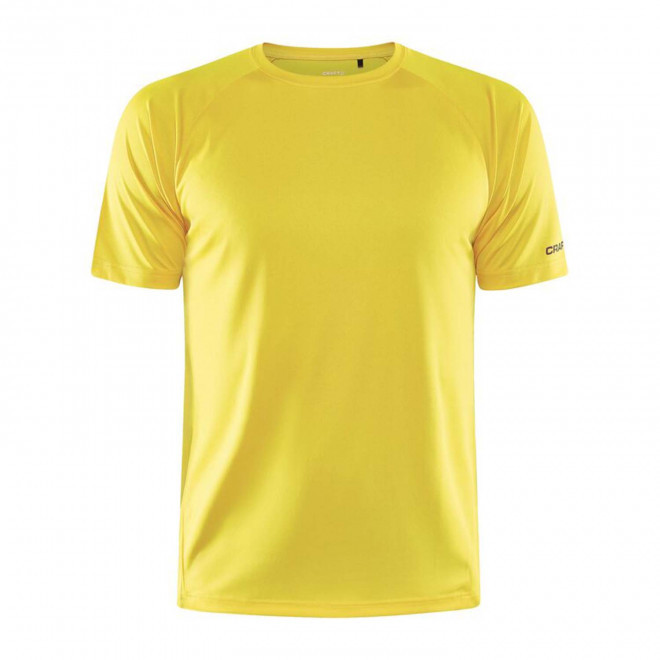 TEE SHIRT SPORT HOMME PERSONNALISABLE 'CORE UNIFY' - jaune