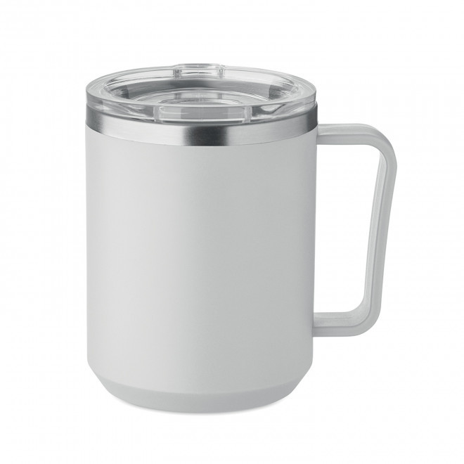 MUG NOMADE 400ML PERSONNALISABLE 'TOODI POIGNEE RECYCLE' - gris