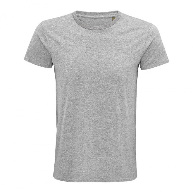 TEE-SHIRT PUBLICITAIRE HOMME BIO COLORE 'PIONEER' 175 GR/M² - gris chiné