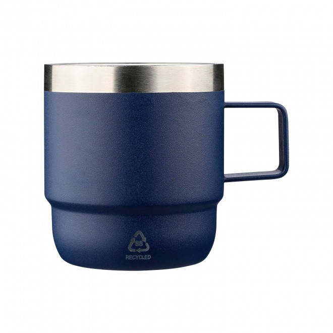 TASSE ACIER DOUBLE PAROI 180ML PERSONNALISABLE 'RITOC' - bleu