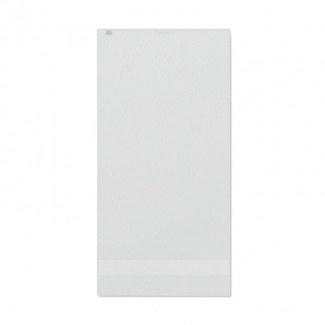 SERVIETTE EPONGE PERSONNALISABLE 'ISLAND BIO 50x100' - blanc