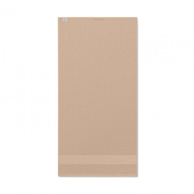 SERVIETTE EPONGE PERSONNALISABLE 'ISLAND BIO 50x100' - ivoire