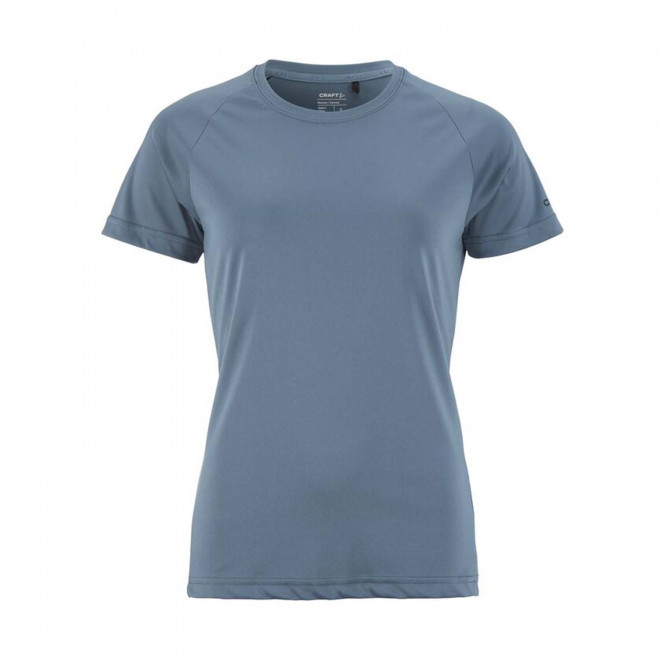 TEE SHIRT SPORT FEMME PERSONNALISE 'CORE UNIFY' - bleu gris