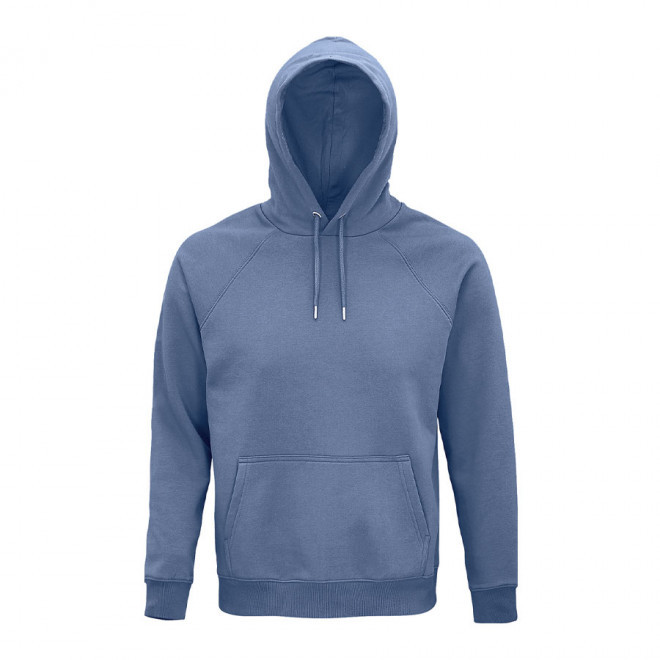 SWEAT-SHIRT PROMOTIONNEL MIXTE BIO 'STELLAR' 280 GR/M² - bleu