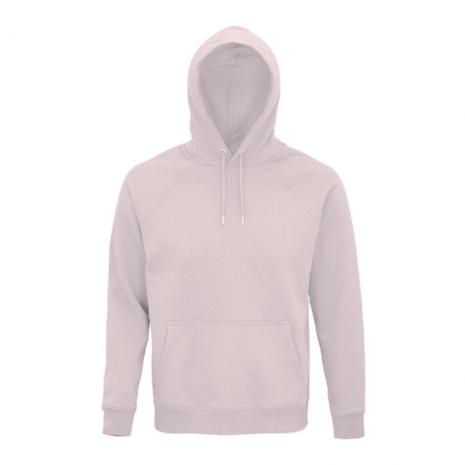 SWEAT-SHIRT PROMOTIONNEL MIXTE BIO 'STELLAR' 280 GR/M² - rose pâle