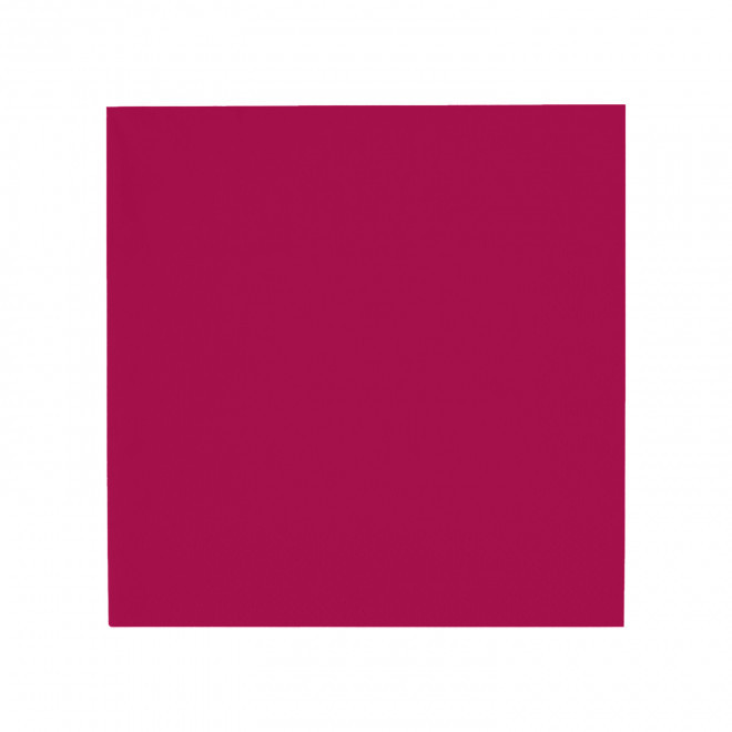 SERVIETTE COCKTAIL PERSONNALISEE 25X25 'NAPKIN COLOR' - bordeaux