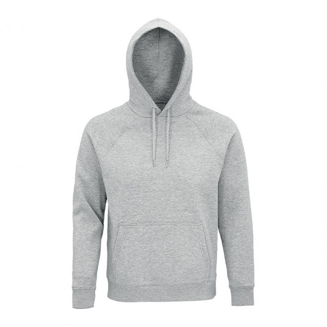 SWEAT-SHIRT PROMOTIONNEL MIXTE BIO 'STELLAR' 280 GR/M² - gris chiné