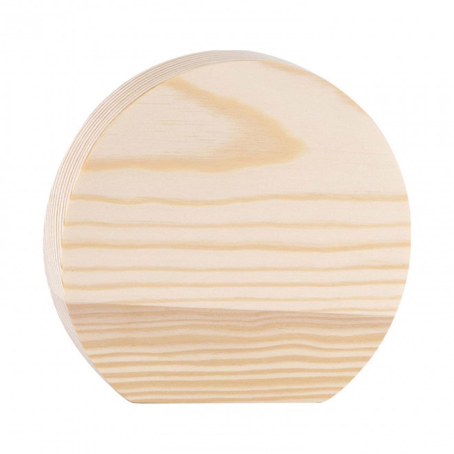 TROPHEE ROND EN BOIS PERSONNALISE 'POKAA' - bois