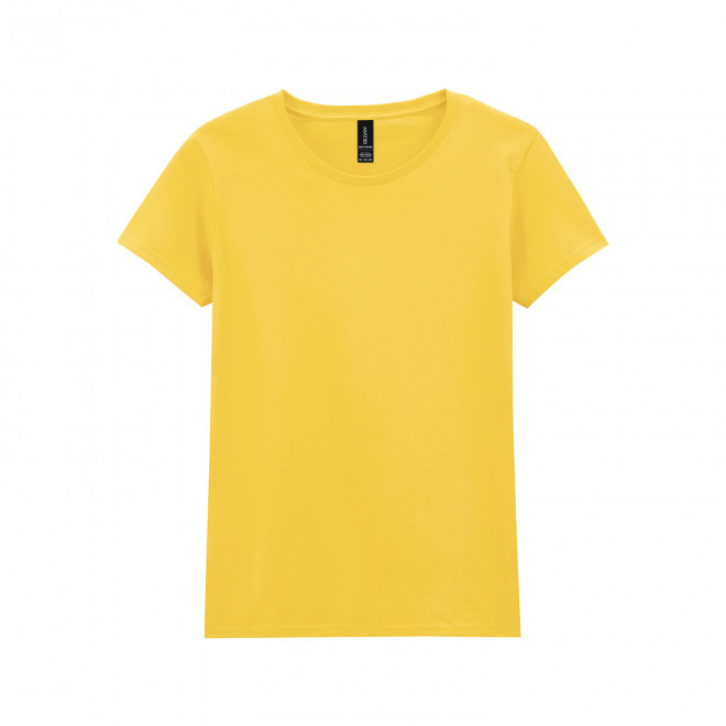 TEE-SHIRT PERSONNALISABLE FEMME COULEUR 'GILDA 180' - jaune