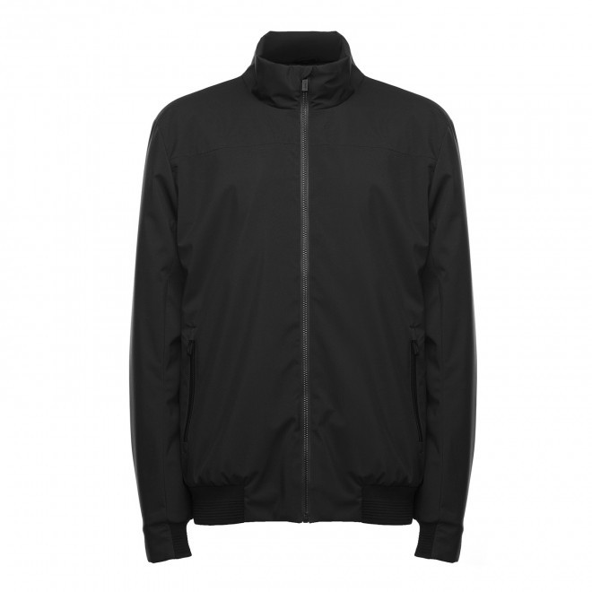 IMPERMEABLE MIXTE PERSONNALISABLE 'PRIME JACKET' - noir