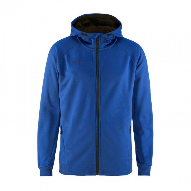 VESTE CAPUCHE HOMME PERSONNALISABLE 'ADV UNIFY FZ' - bleu royal