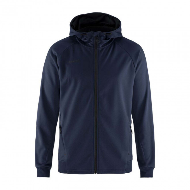 VESTE CAPUCHE HOMME PERSONNALISABLE 'ADV UNIFY FZ' - bleu marine