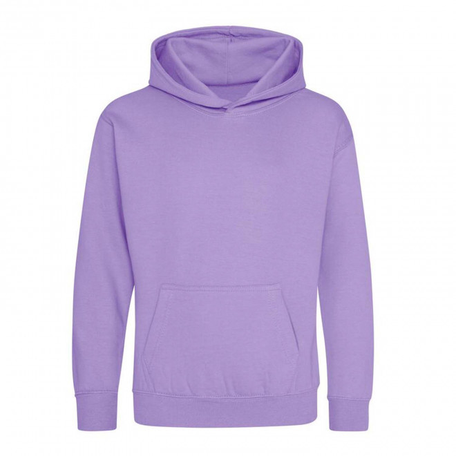 SWEAT-SHIRT PERSONNALISABLE KIDS CAPUCHE 'HOODIE' - lavande