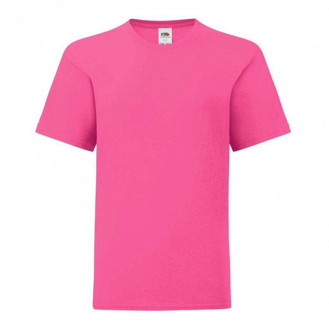 TEE-SHIRT KIDS COULEUR PERSONNALISABLE 'MALBRO' 150 GR/M² - fuchsia