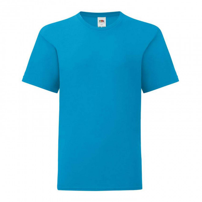 TEE-SHIRT KIDS COULEUR PERSONNALISABLE 'MALBRO' 150 GR/M² - bleu