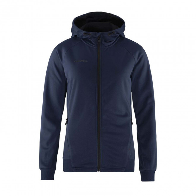 VESTE CAPUCHE FEMME PERSONNALISABLE 'ADV UNIFY FZ' - bleu marine