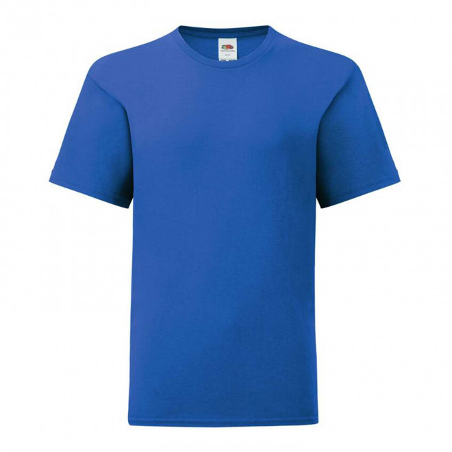 TEE-SHIRT KIDS COULEUR PERSONNALISABLE 'MALBRO' 150 GR/M² - bleu royal