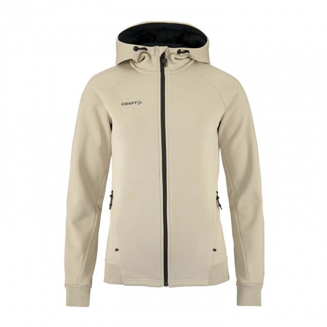 VESTE CAPUCHE FEMME PERSONNALISABLE 'ADV UNIFY FZ' - crème