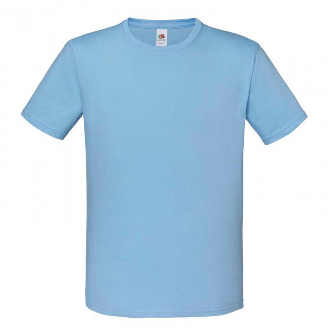 TEE-SHIRT KIDS COULEUR PERSONNALISABLE 'MALBRO' 150 GR/M² - bleu ciel