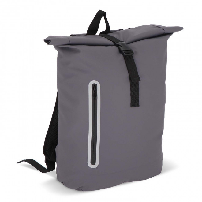 SAC A DOS 20 L EN PU PERSONNALISABLE 'ONNAX' - gris