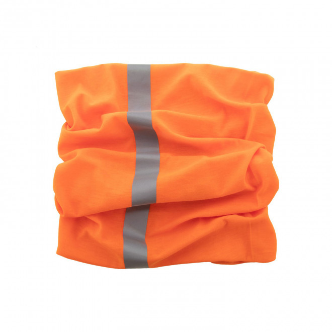 TOUR DE COU REFLECHISSANT PERSONNALISE 'FRIOLO' - orange