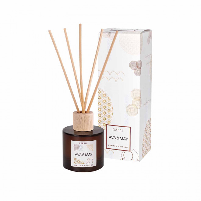 DIFFUSEUR DE PARFUM PERSONNALISE BOUCHON BOIS 'AVA MAY' - perse