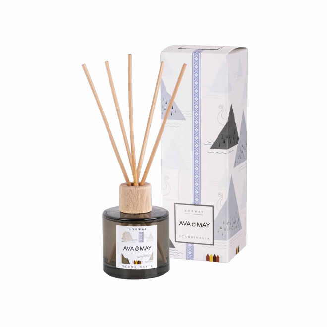 DIFFUSEUR DE PARFUM PERSONNALISE BOUCHON BOIS 'AVA MAY' - norvège