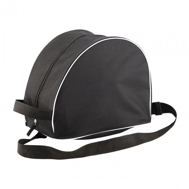 SAC POUR CASQUE DE VELO PERSONNALISABLE 'KELY' - noir