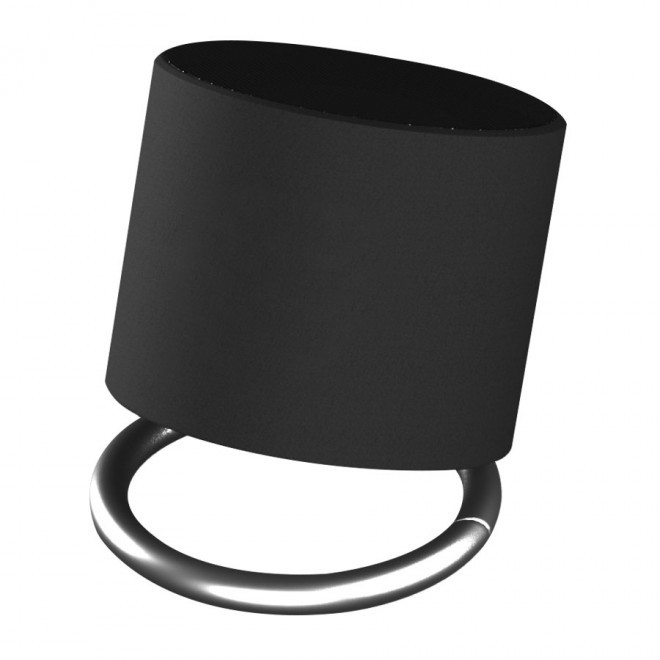 ENCEINTE BLUETOOTH® SCX® PERSONNALISÉE 3W ANTIBACTÉRIENNE 'INPOU' - noir