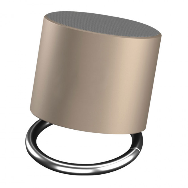 ENCEINTE BLUETOOTH® SCX® PERSONNALISÉE 3W ANTIBACTÉRIENNE 'INPOU' - doré