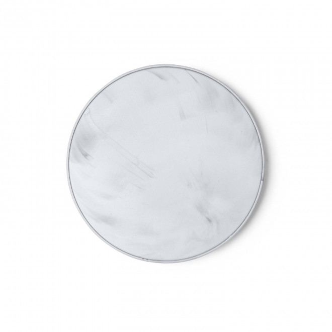 CHARGEUR INDUCTION RECYCLE PERSONNALISABLE 'CHARGCAP' - blanc