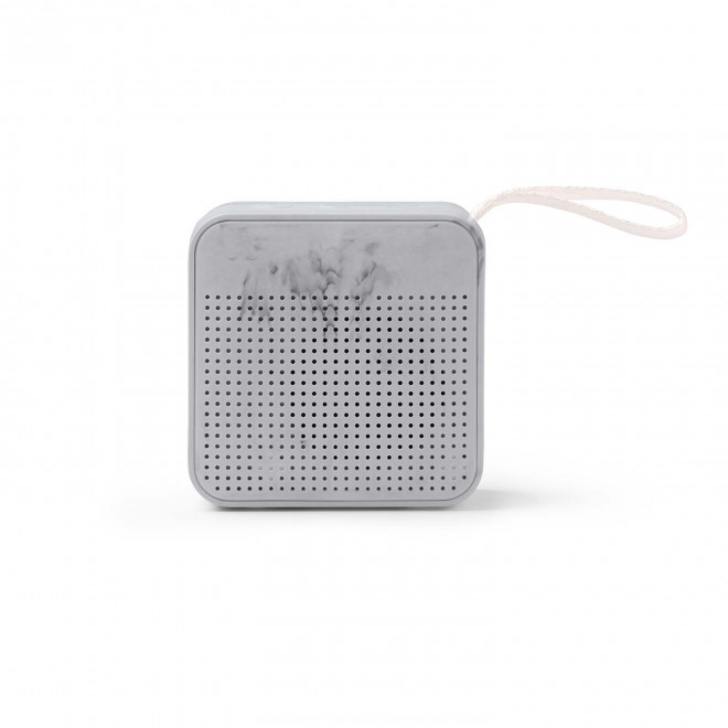 MINI ENCEINTE RECYCLE PERSONNALISEE 'SOUNDCAP' - gris