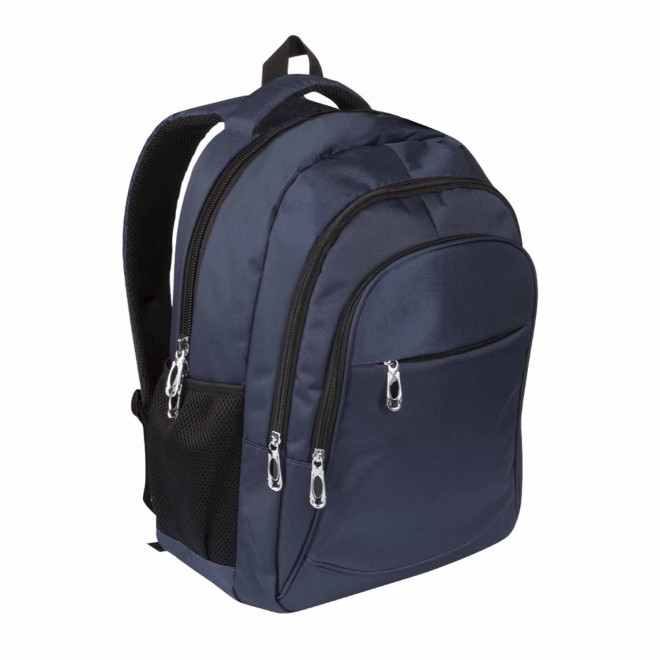 SAC A DOS ORDINATEUR PERSONNALISABLE 'NOCA' - bleu marine