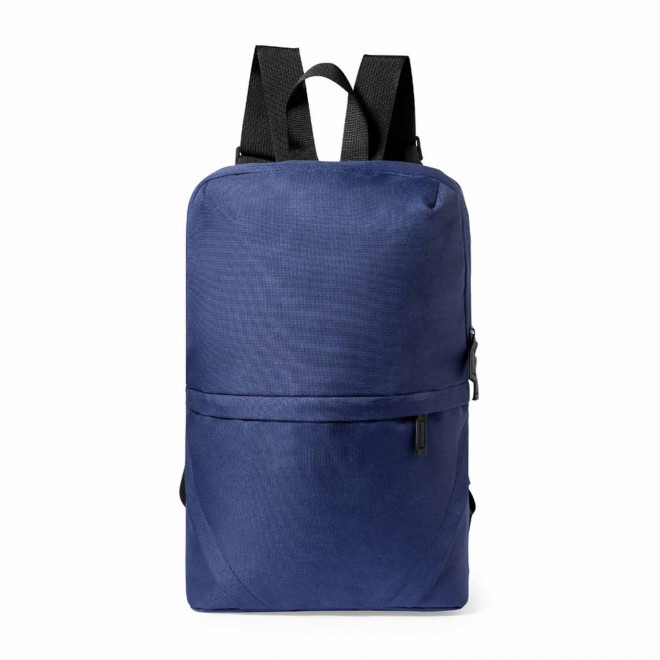 SAC A DOS RPET PERSONNALISABLE 'BUSINA' - bleu marine