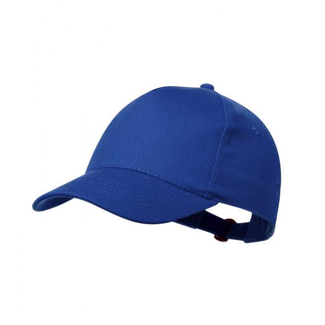 CASQUETTE PERSONNALISABLE 'CALYPSA COTON RECYCLE 5' - bleu