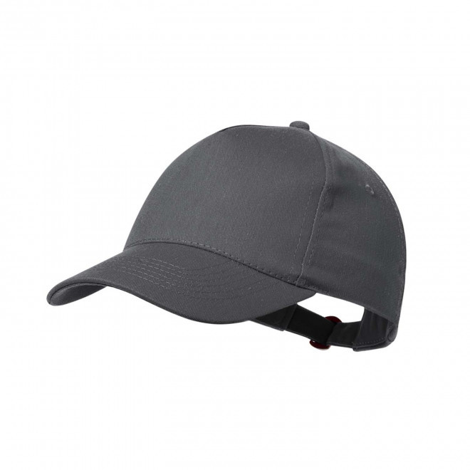 CASQUETTE PERSONNALISABLE 'CALYPSA COTON RECYCLE 5' - gris