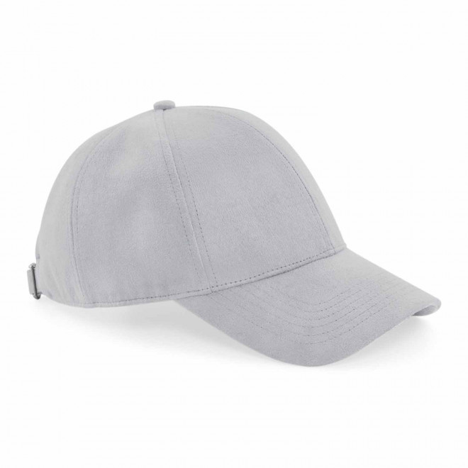 CASQUETTE PERSONNALISABLE EFFET DAIM 'DAIMO' - gris