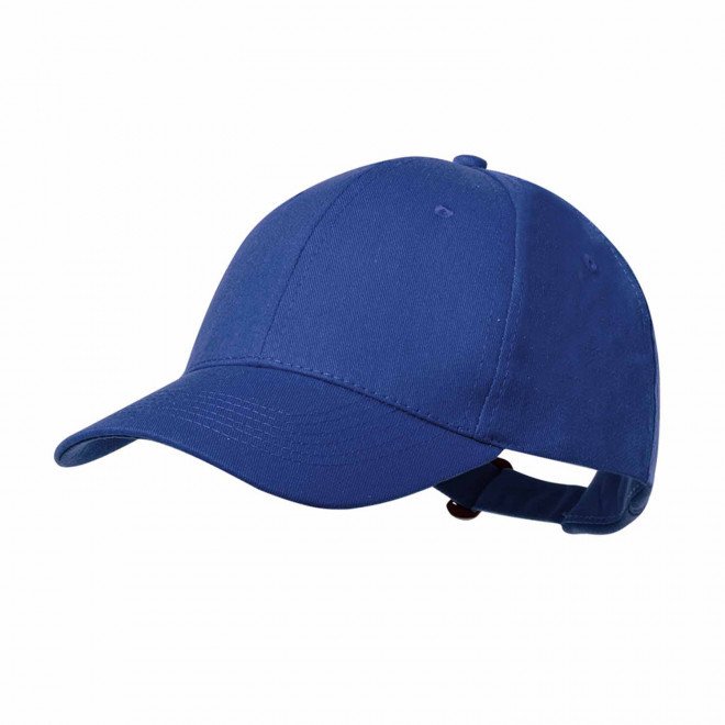 CASQUETTE PERSONNALISABLE 'CALYPSA COTON RECYCLE 6' - bleu