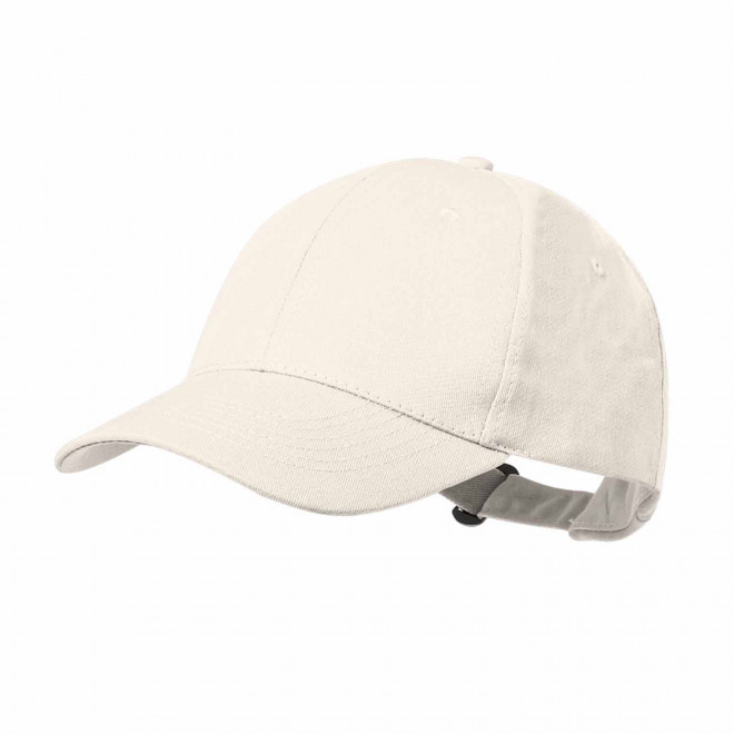 CASQUETTE PERSONNALISABLE 'CALYPSA COTON RECYCLE 6' - ivoire