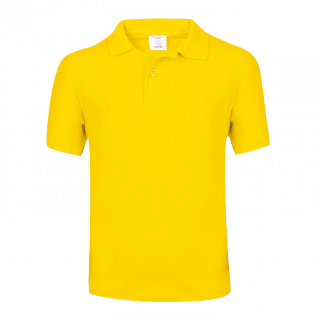 POLO ENFANT COULEUR PERSONNALISABLE 'TERIM 180' - jaune