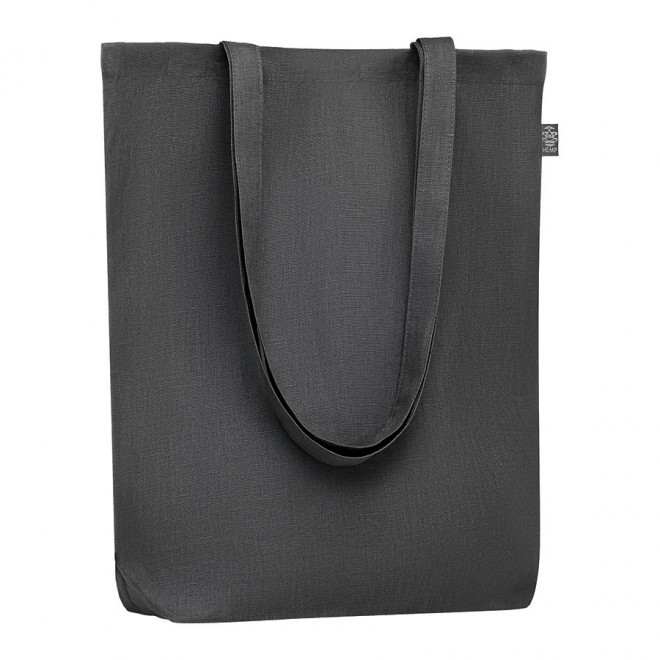 TOTE BAG PERSONNALISABLE 'HEMP' - noir
