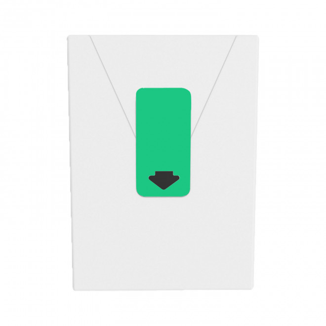 MINI PAQUET DE MOUCHOIRS PERSONNALISABLE 'TCHOUMA SHINE' - vert