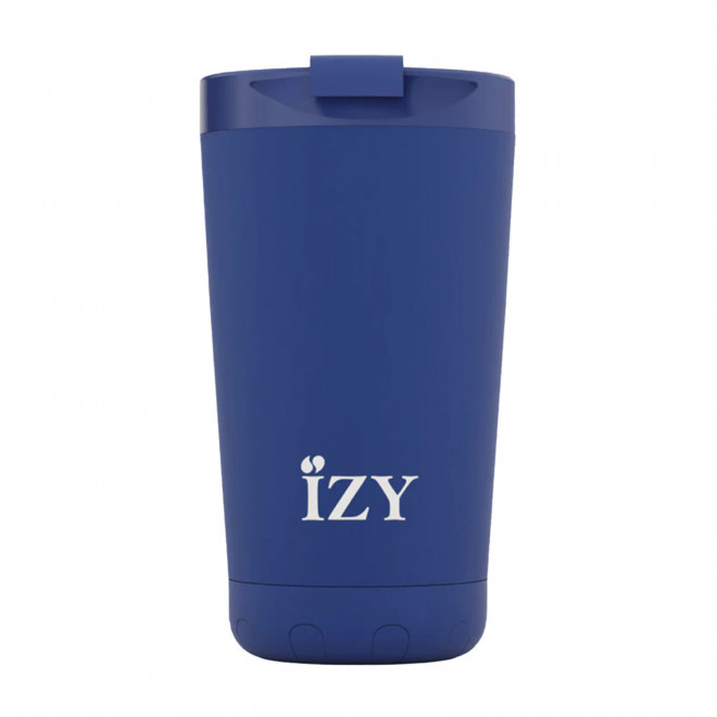 MUG ISOTHERME 350ML PERSONNALISE 'IZYO FULL' - bleu